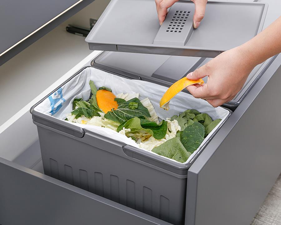 Bin 35L for 600mm Cabinet – Blum Compatible-2