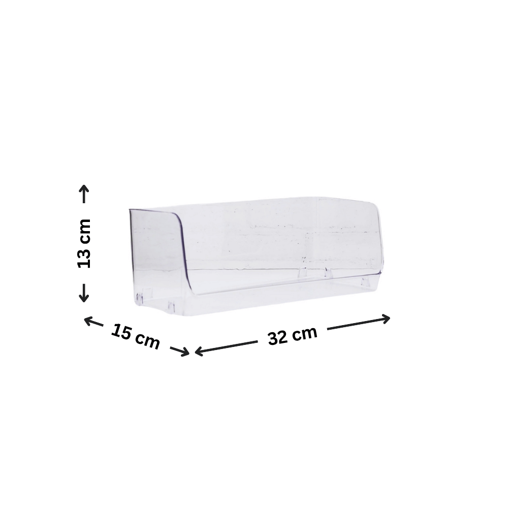 Large Clear Stackable Organiser