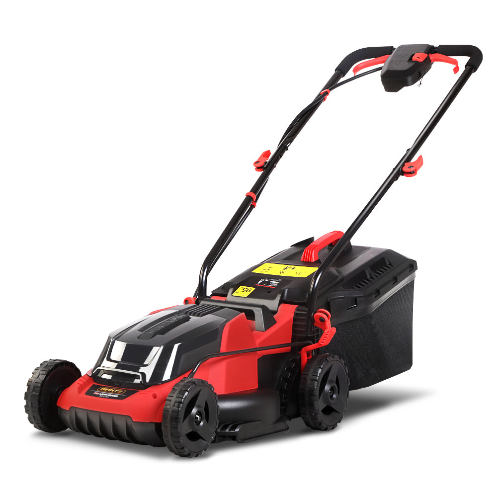 NNEDSZ Garden Lawn Mower Cordless Lawnmower Electric Lithium Battery 40V