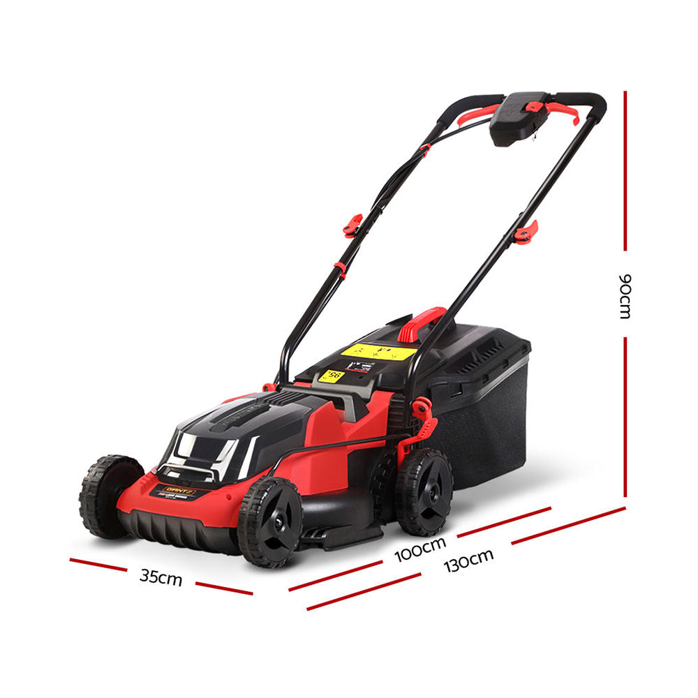NNEDSZ Garden Lawn Mower Cordless Lawnmower Electric Lithium Battery 40V