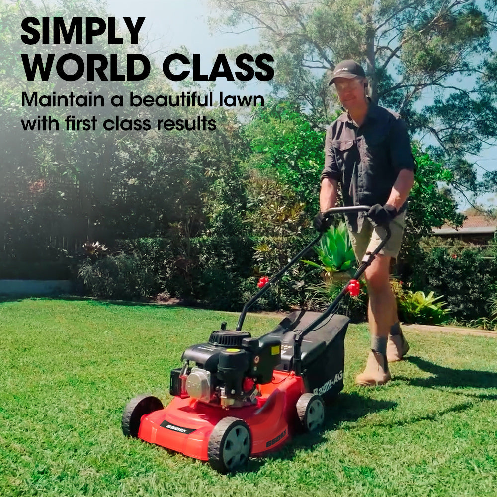 NNEMB Petrol Lawn Mower 139cc 16 4 Stroke Push-660EX Series II
