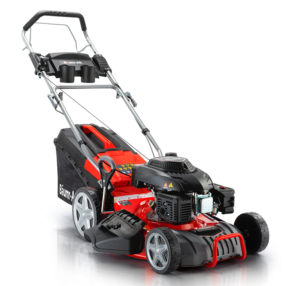 NNEMB Petrol Lawn Mower 220cc 18 4 Stroke Self Propelled-780SX-0