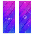 Natural Rubber Yoga Mat with Bag & Straps