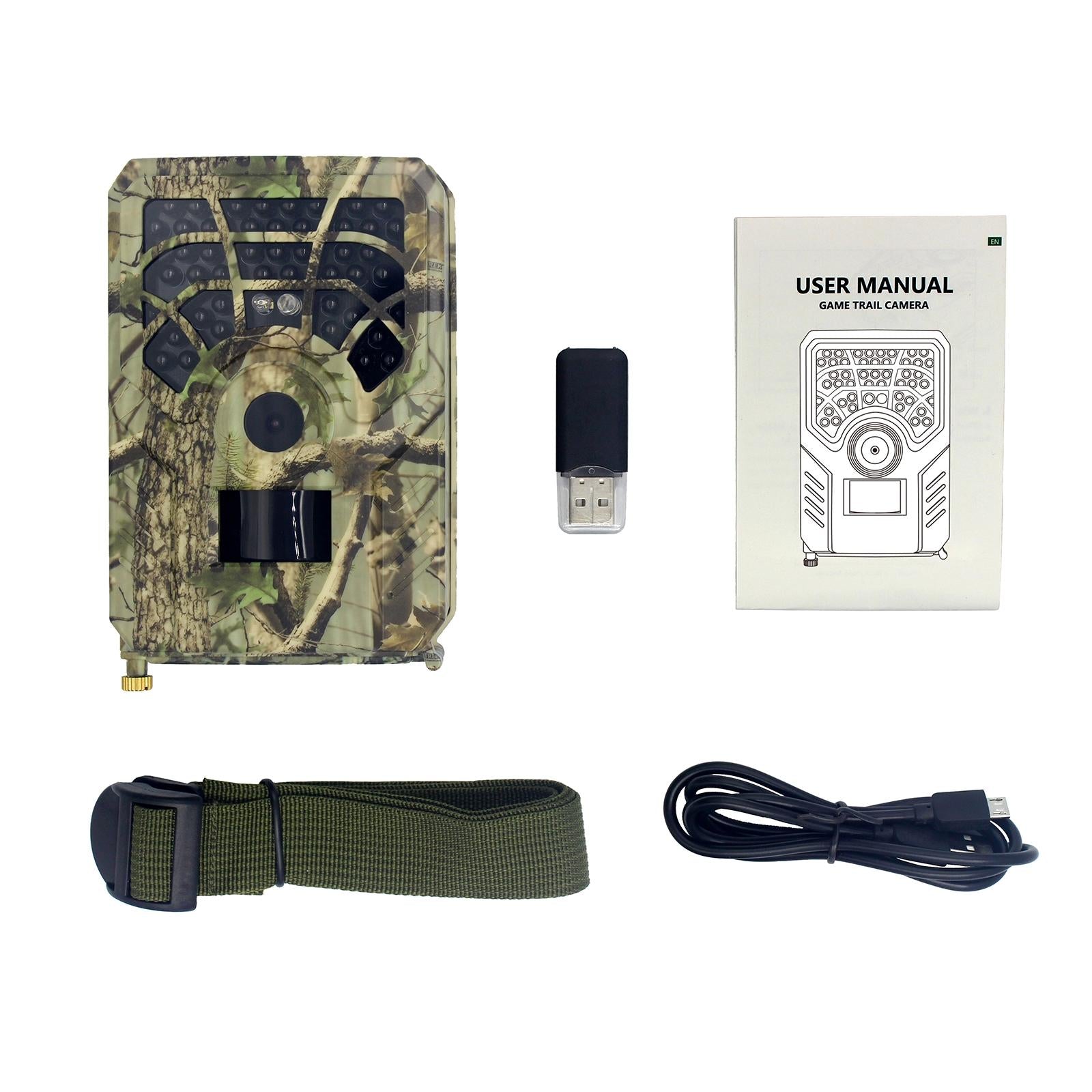 NNEIDS 12Mp Outdoor Night Vision Hunting Camera With Motion Activation