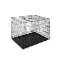 NNEDSZ 42inch Pet Cage - Black-0