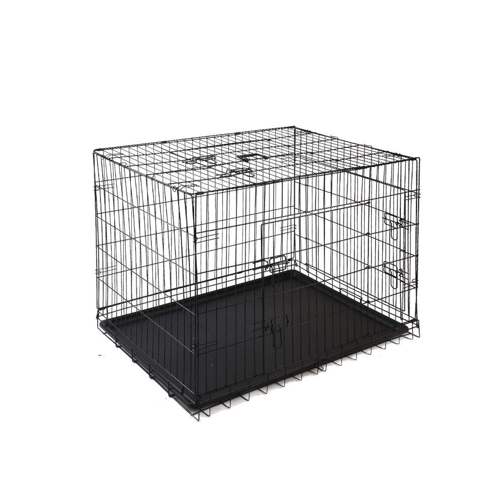 NNEDSZ 42inch Pet Cage - Black-0