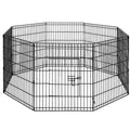 NNEDSZ 2X30 8 Panel Pet Dog Playpen Puppy Exercise Cage Enclosure Fence Play Pen-0