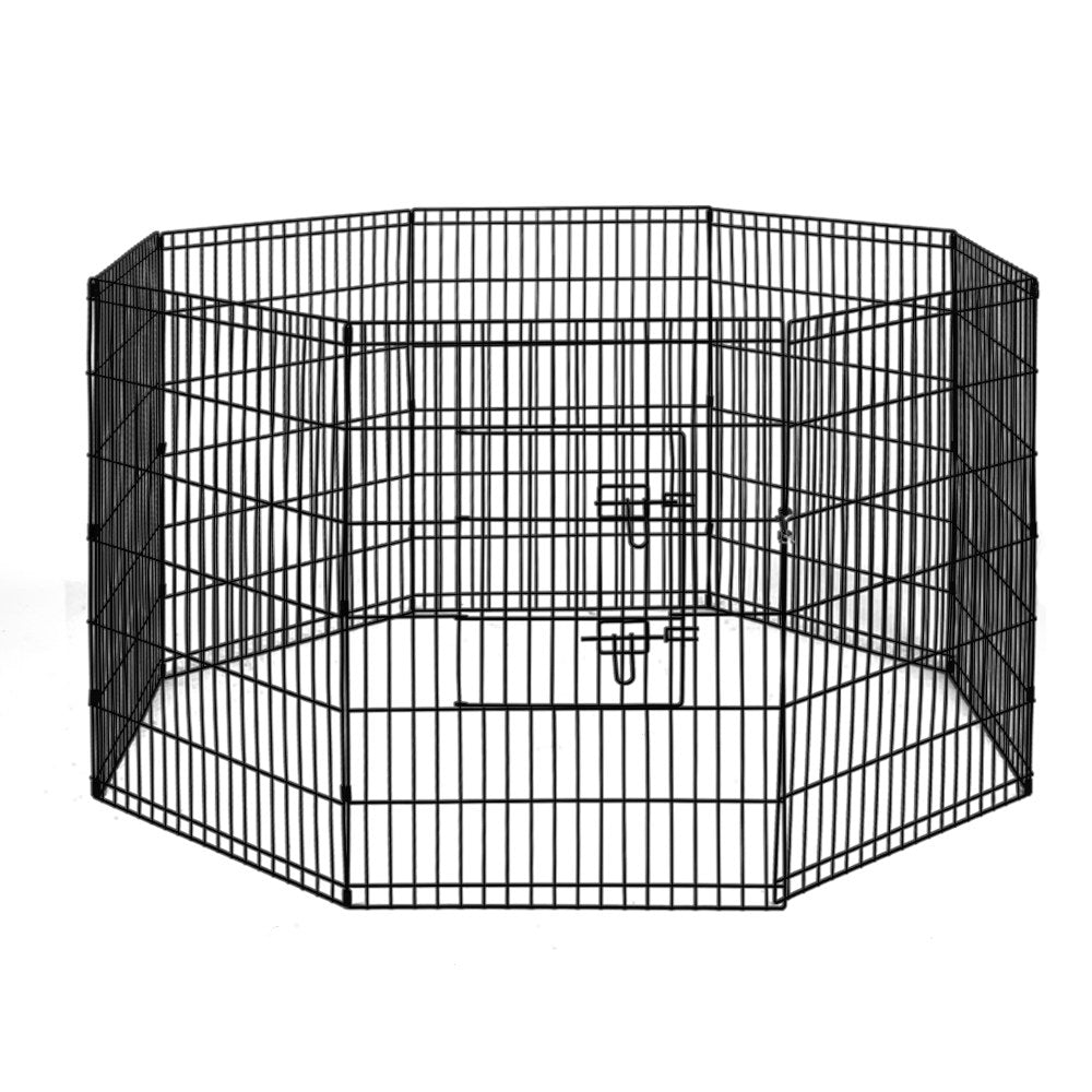 NNEDSZ 36 8 Panel Pet Dog Playpen Puppy Exercise Cage Enclosure Play Pen Fence-0