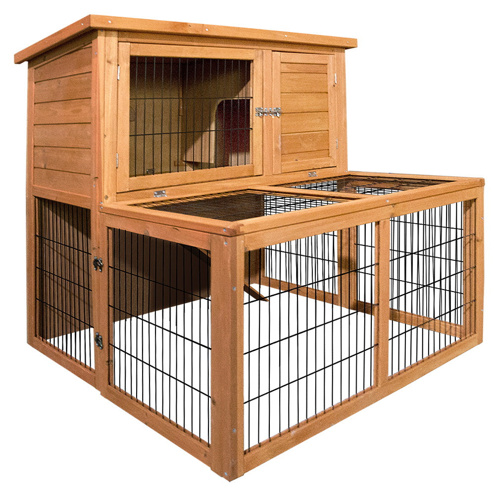 NNEDSZ 100cm Tall Wooden Pet Coop-0