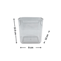 Clear Multi-Use Storage Tub – XS