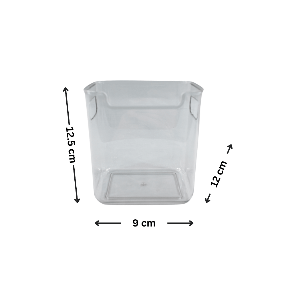 Clear Multi-Use Storage Tub – XS