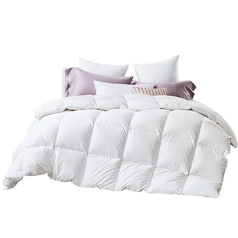 NNEDSZ Bedding King Size Light Weight Duck Down Quilt Cover