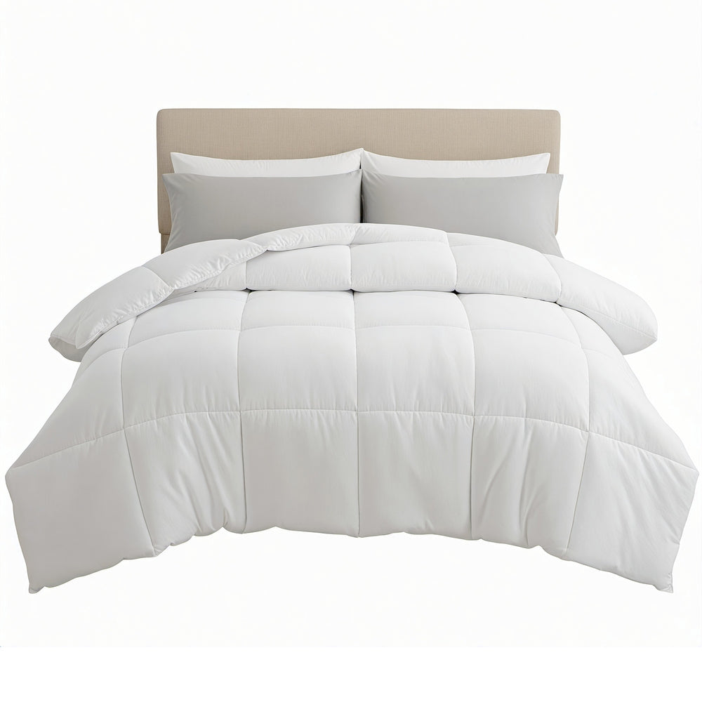 Giselle Bedding Double Size 400GSM Microfiber Quilt All Season Duvet Quilts Comforter Winter Summer-1
