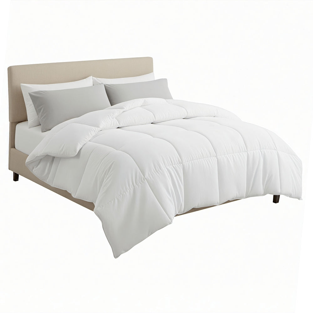 Giselle Bedding Double Size 400GSM Microfiber Quilt All Season Duvet Quilts Comforter Winter Summer-3