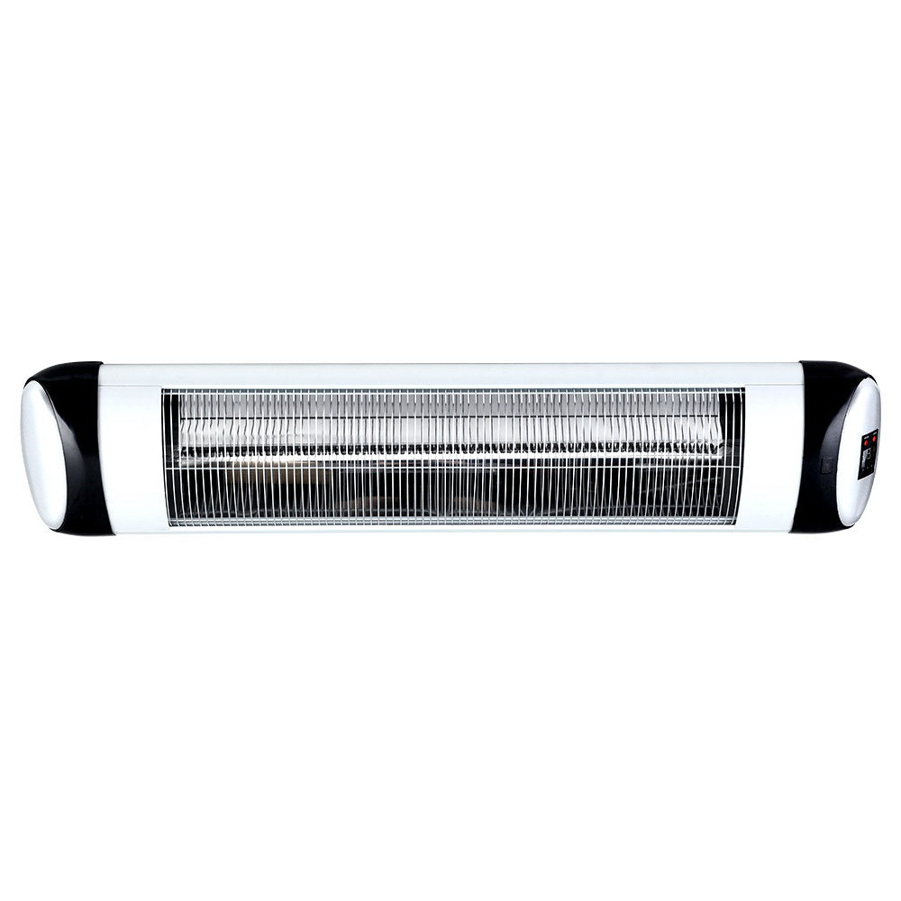 NNEDSZ Electric Infrared Patio Heater Radiant Strip Indoor Outdoor Heaters Remote Control 1500W