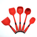 Red Utensils Set