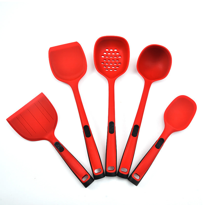 Red Utensils Set