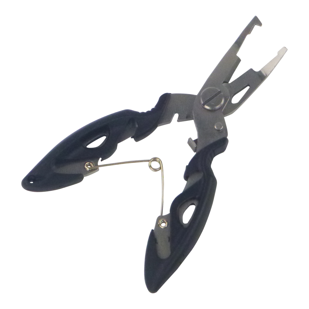 Rig Ezy Split Ring Pliers, Offset, Yellow