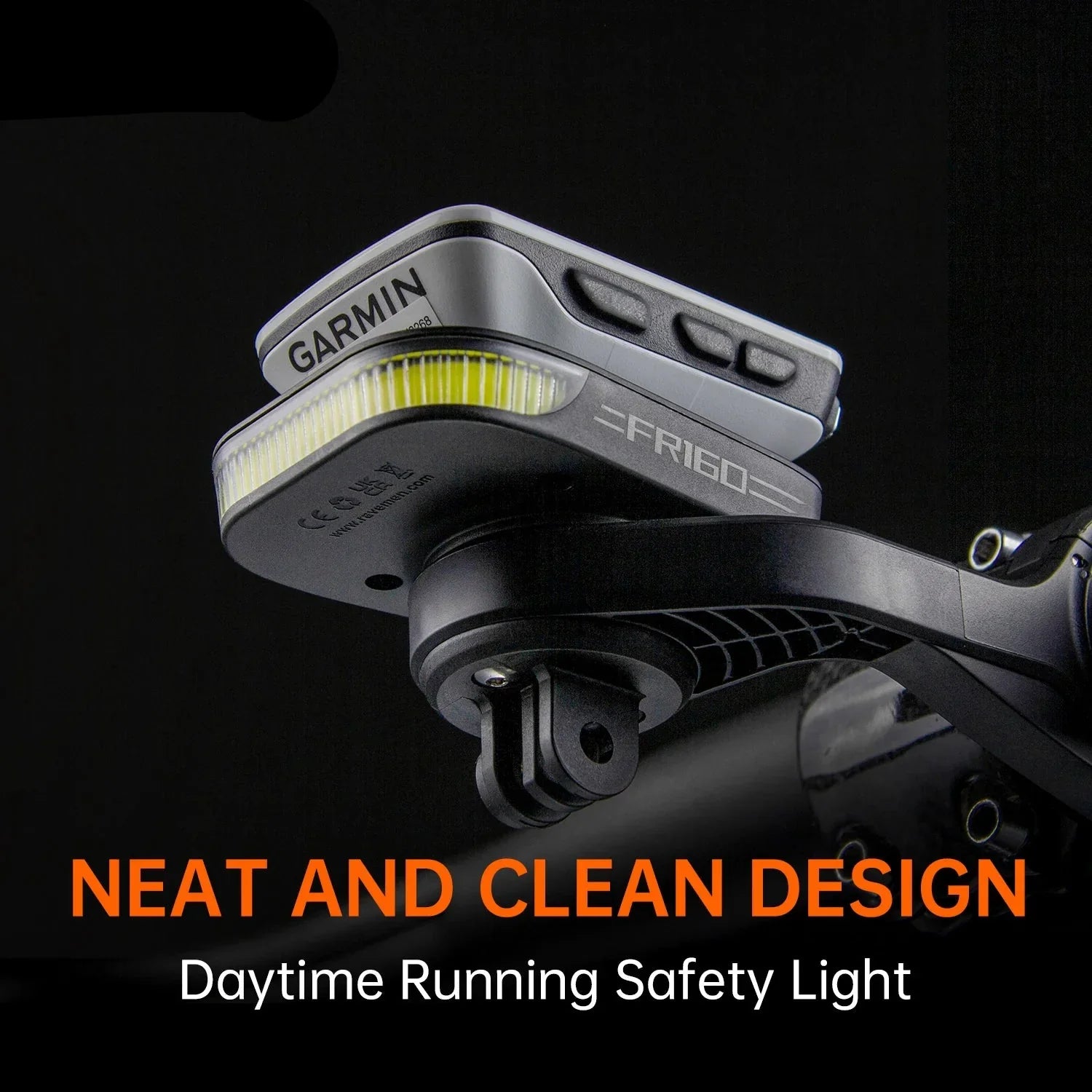 LED Bike Light Intelligent Sensing Bicycle Headlight Black-2