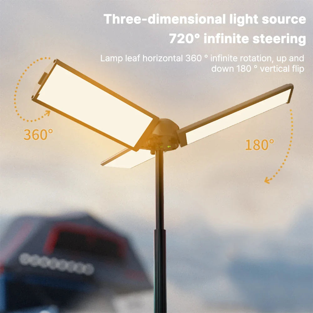NNEOBA Rechargeable Telescopic Camping Lantern