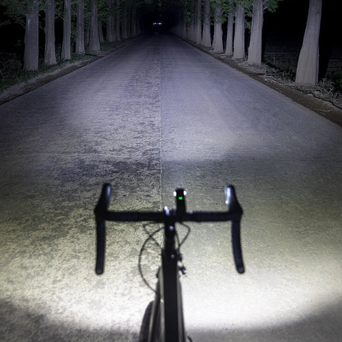 1000LM Bike Light with Battery USB-C Front Lamp Black-1