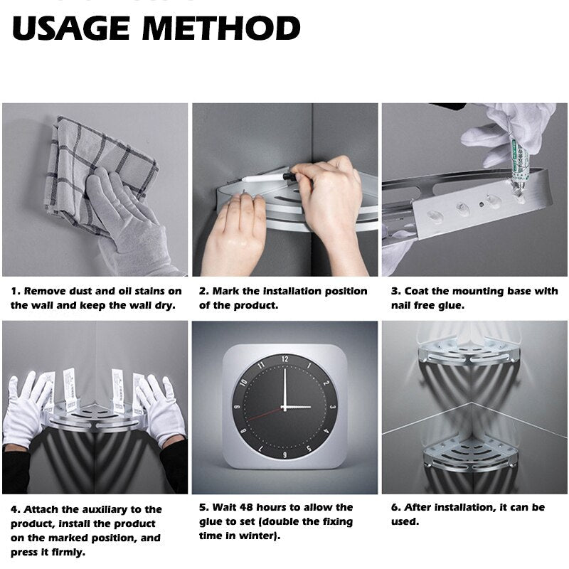 NNEOBA Bathroom Shelf Organizer Storage Rack