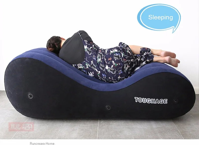 NNEOBA Folding Living Room Chairs Inflatable Sofa