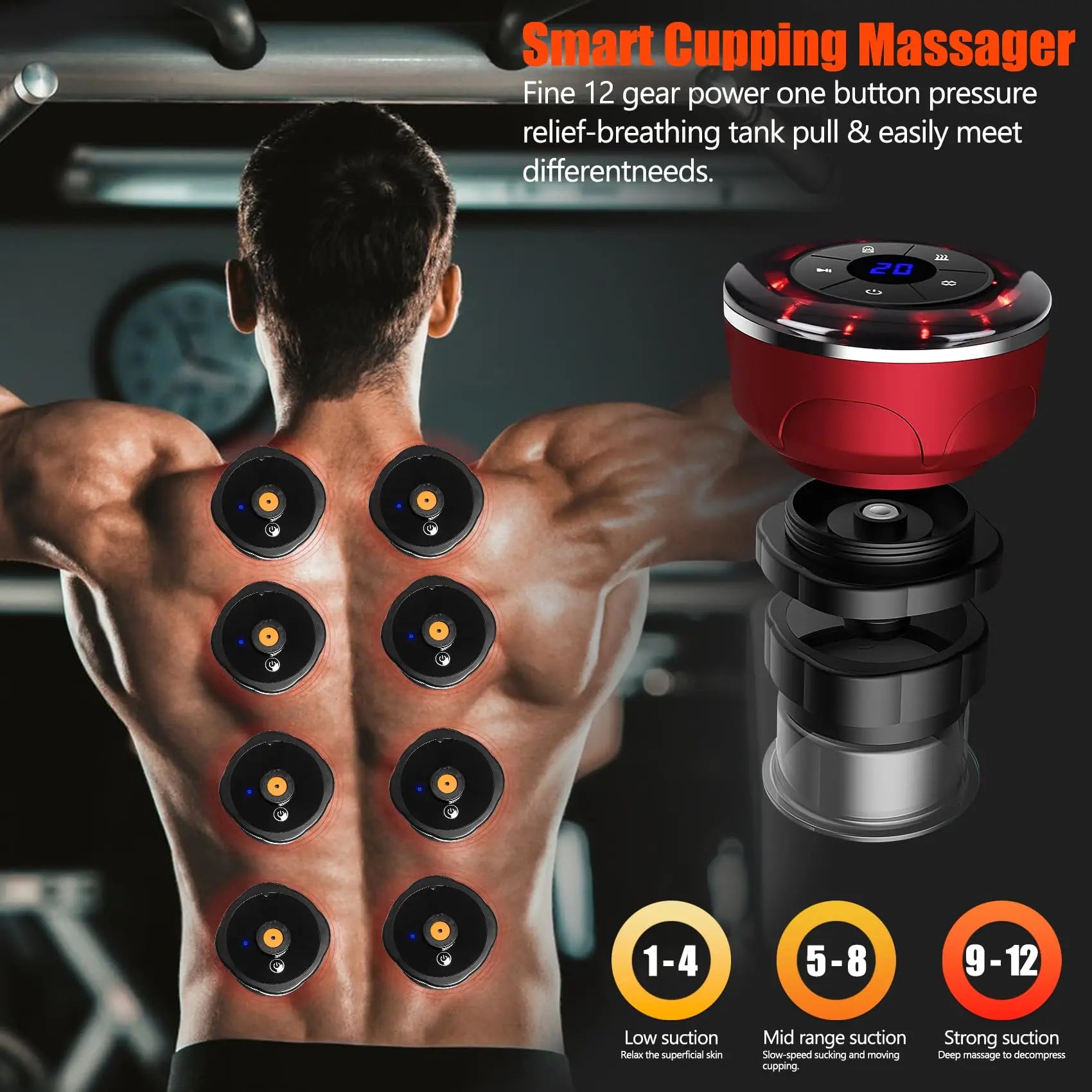 NNEOBA Electric Cupping Massager Set