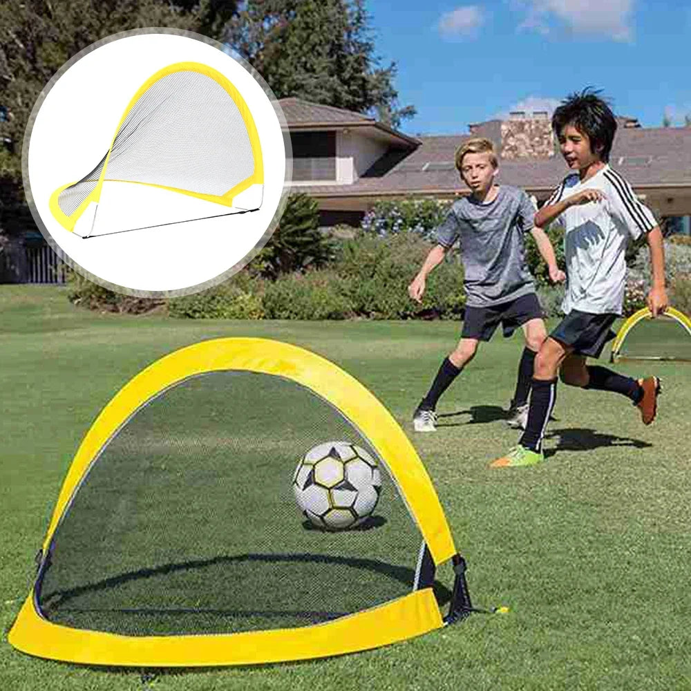 Foldable Training Goal Net Kit for Kids-1