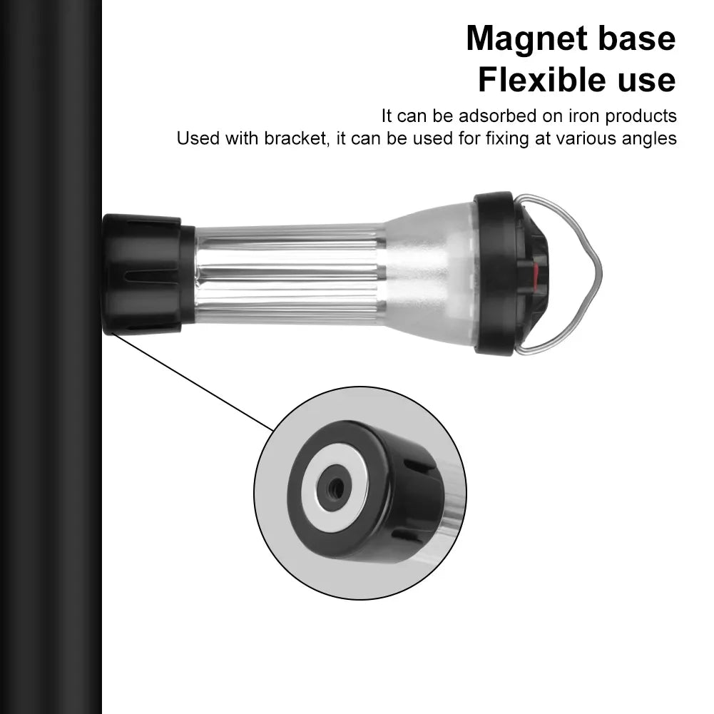 NNEOBA Camping Lantern With Magnetic USB Rechargeable