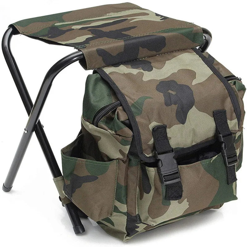 2 in 1 Folding Fishing Chair Bag-0