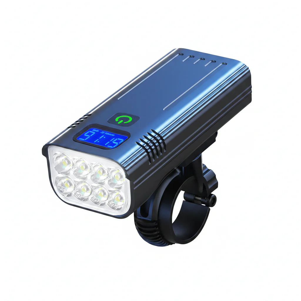 4800 Lumen USB Bike Light Set Black-0