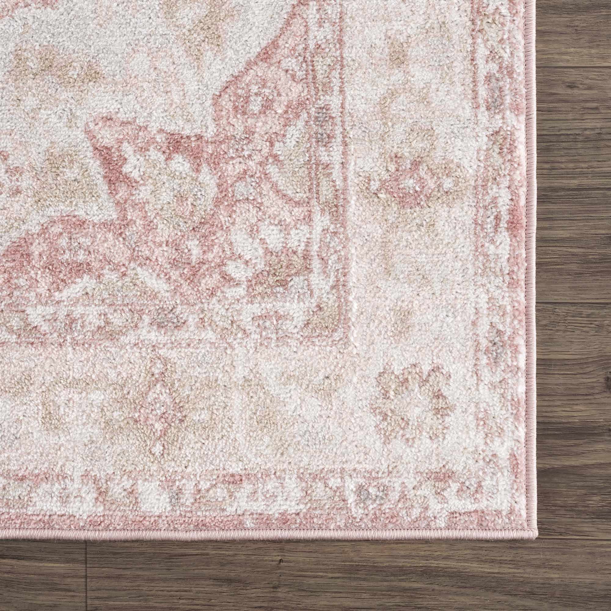 Kandos Blush & Light Pink Area Rug-4