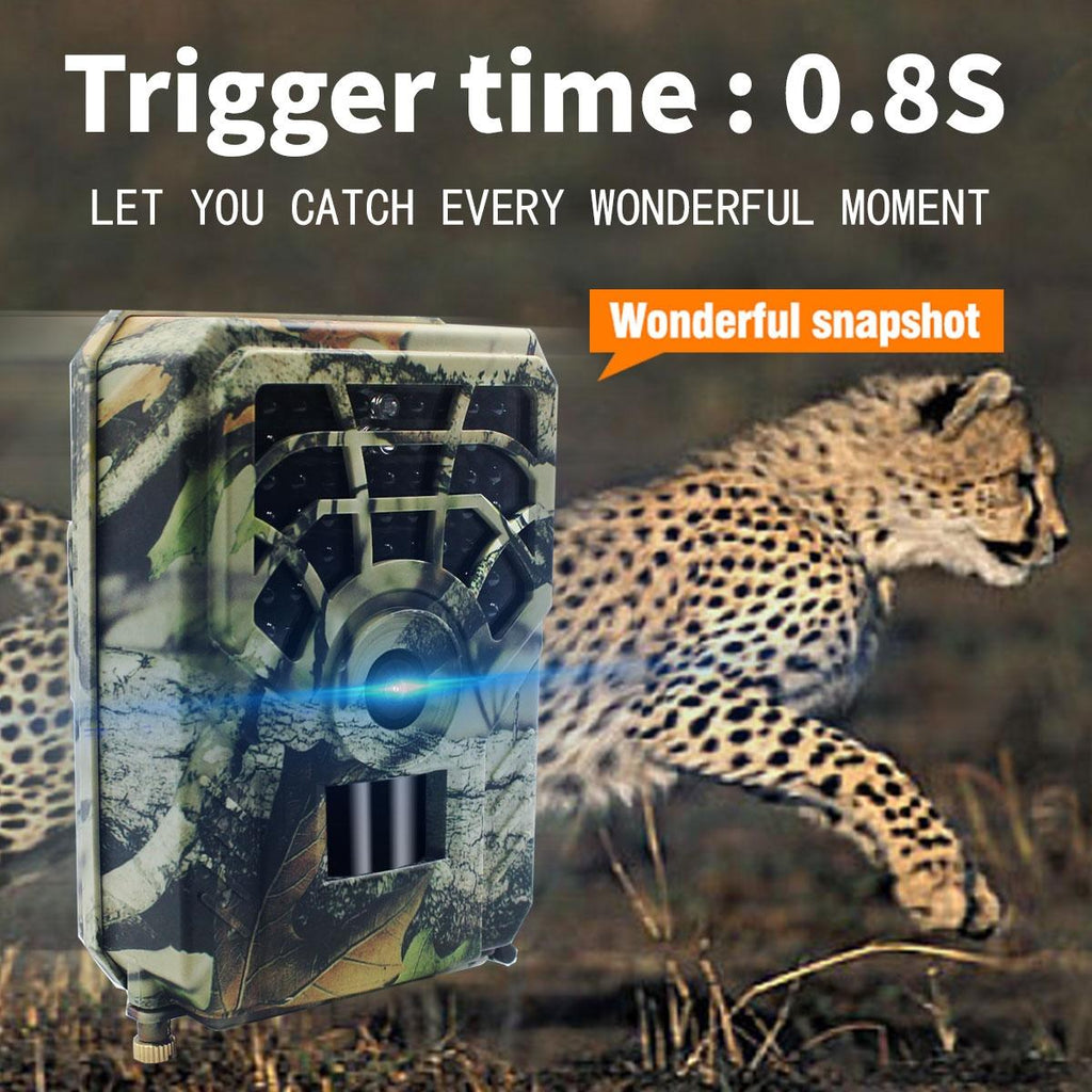 NNEIDS 16Mp Outdoor Hunting Camera With Night Vision And Motion Activation