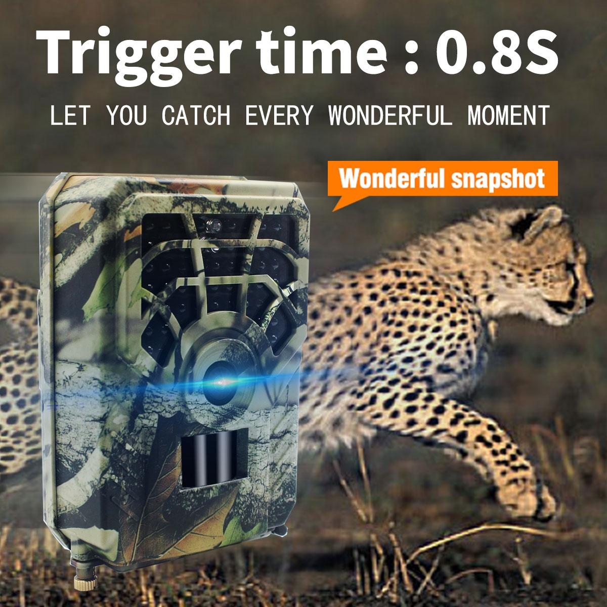 NNEIDS 16Mp Outdoor Hunting Camera With Night Vision And Motion Activation