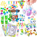 124-Piece Cartoon Plastic Party Favor Combo Set-0