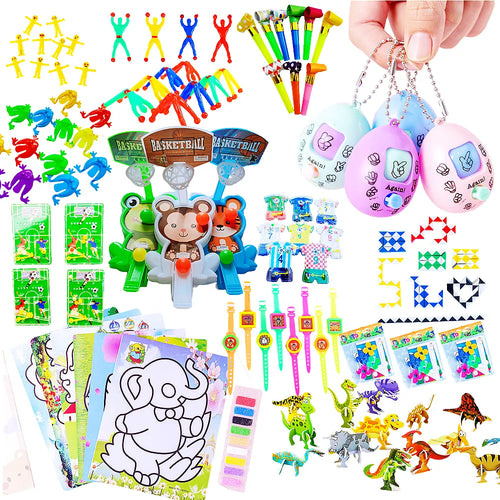 124-Piece Cartoon Plastic Party Favor Combo Set-0
