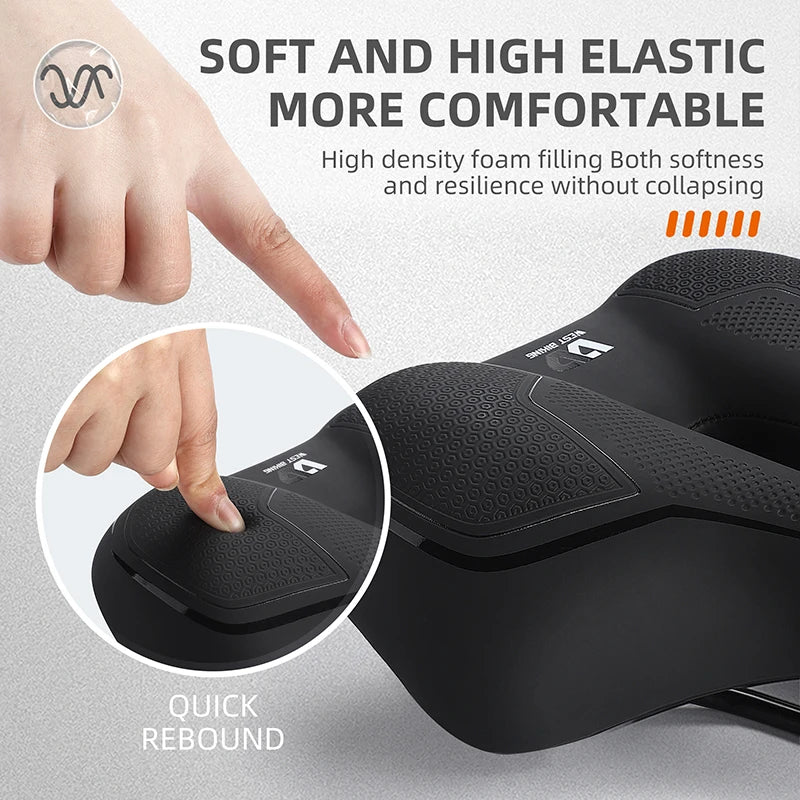 Shockproof Bike Saddle-2