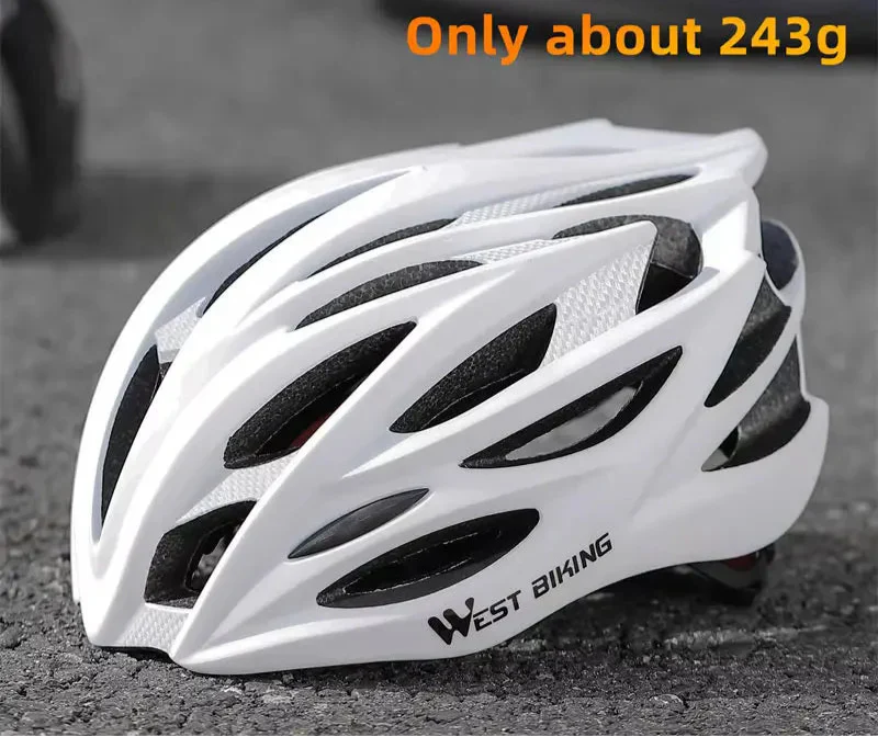 Ultralight Cycling Helmet Shock-AbsorbingWhite-3