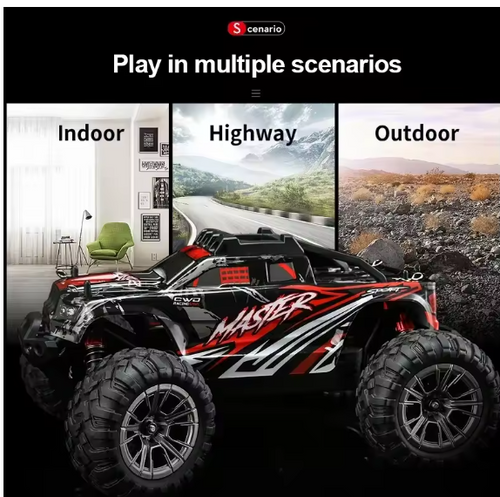 4WD Off-Road RC Car Brushless Remote Control Truck-1