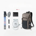 NNEOBA Waterproof Camping Backpack Grey