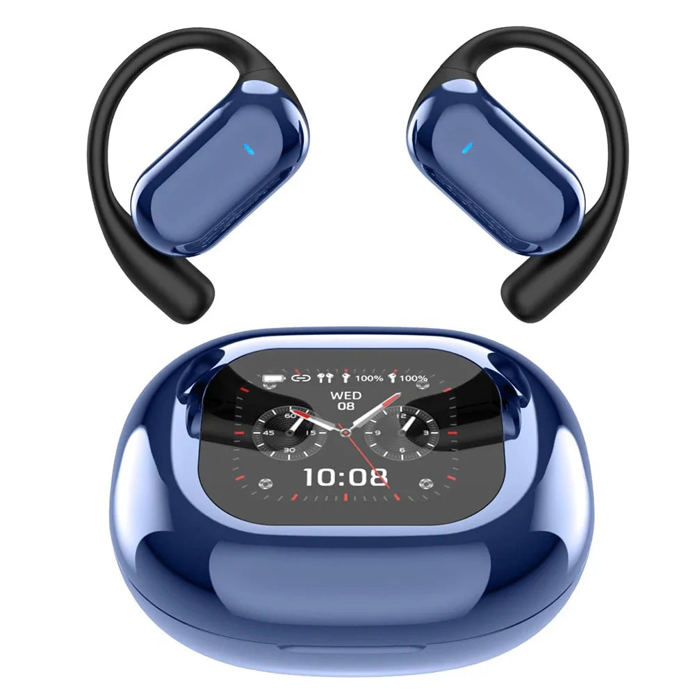 NNEOBA AI Real-Time Translation Wireless Earbuds Blue