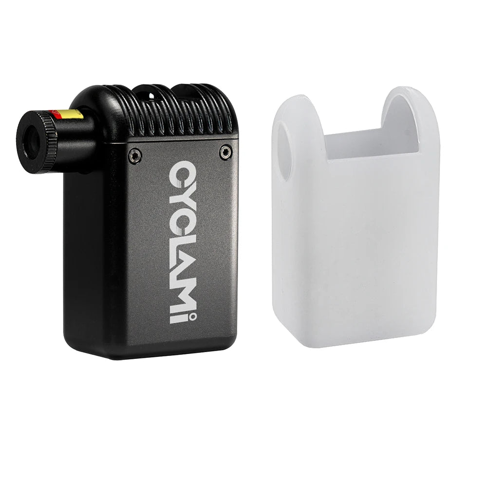 A2 Mini Portable Electric Bike Pump Cordless Aluminum Air Inflator Black