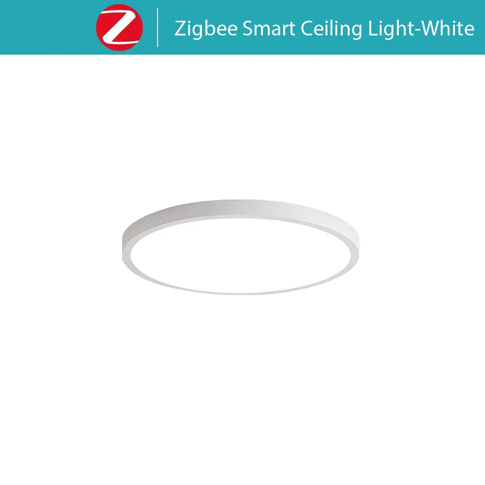 NNEOBA Smart Home Lighting: Tuya Zigbee 3.0 WiFi RGBW LED Ceiling Lamp