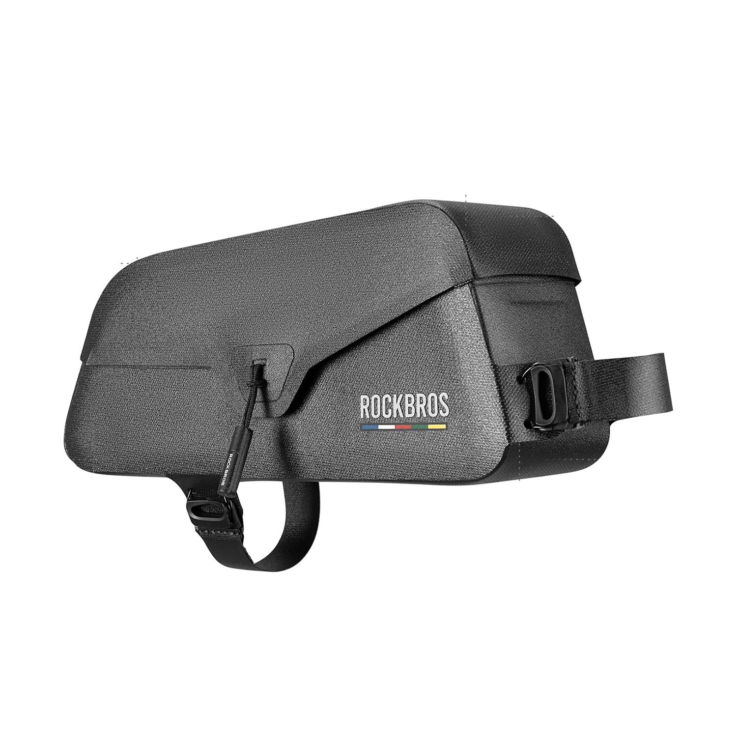 Waterproof 0.6L Top Tube Lightweight Frame Storage Bag Black-0