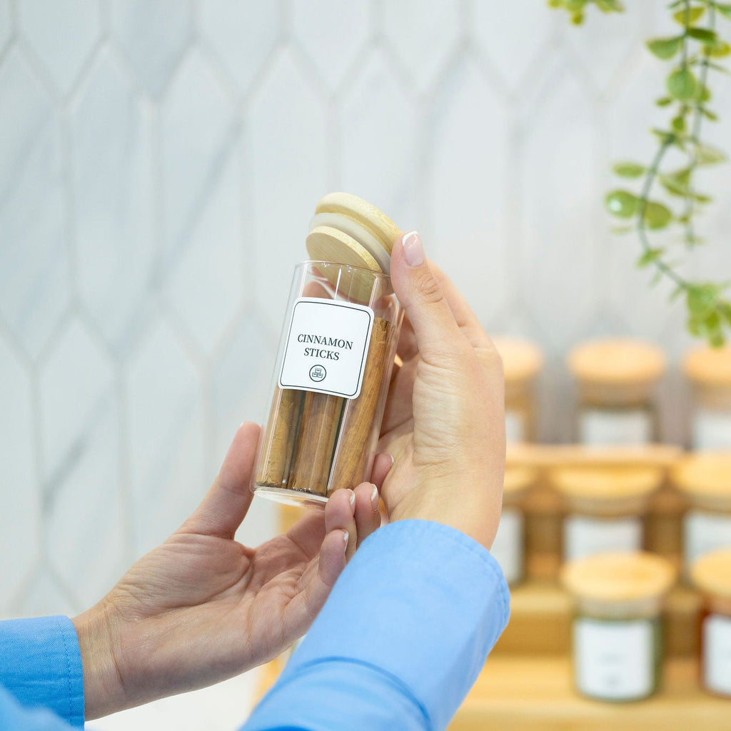 Spice Jar with Bamboo Lid - 160ml-0