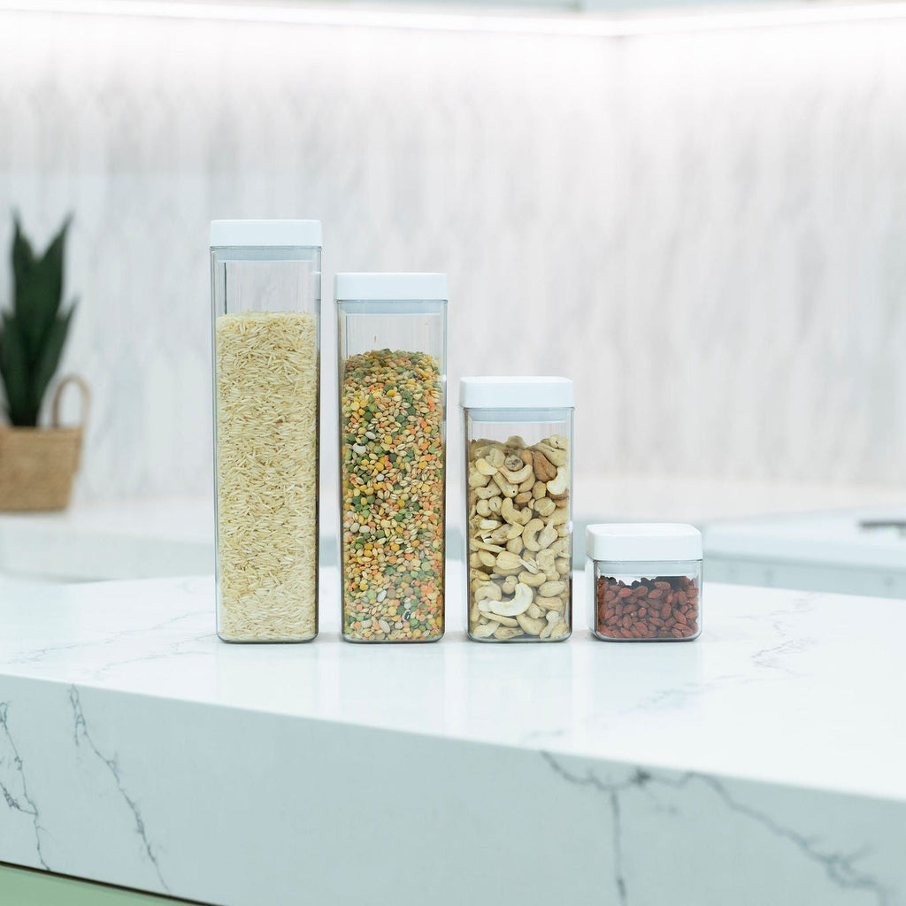 Elegant White Airtight Container – 1800ML-2