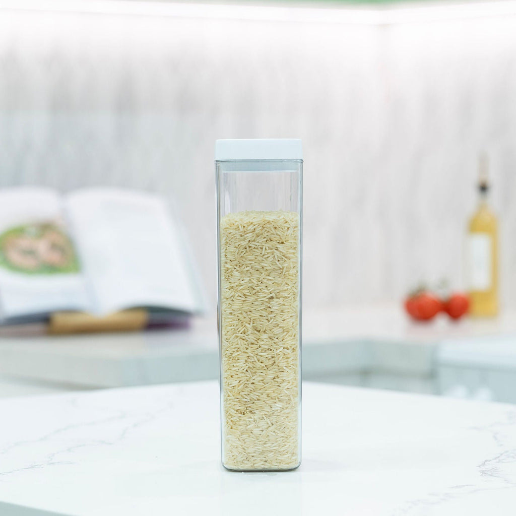 Elegant White Airtight Container – 1800ML-0