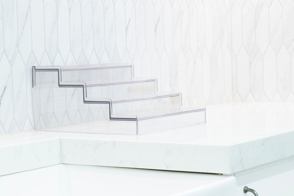 Expandable 4-Tier Clear Spice Rack Organiser-3