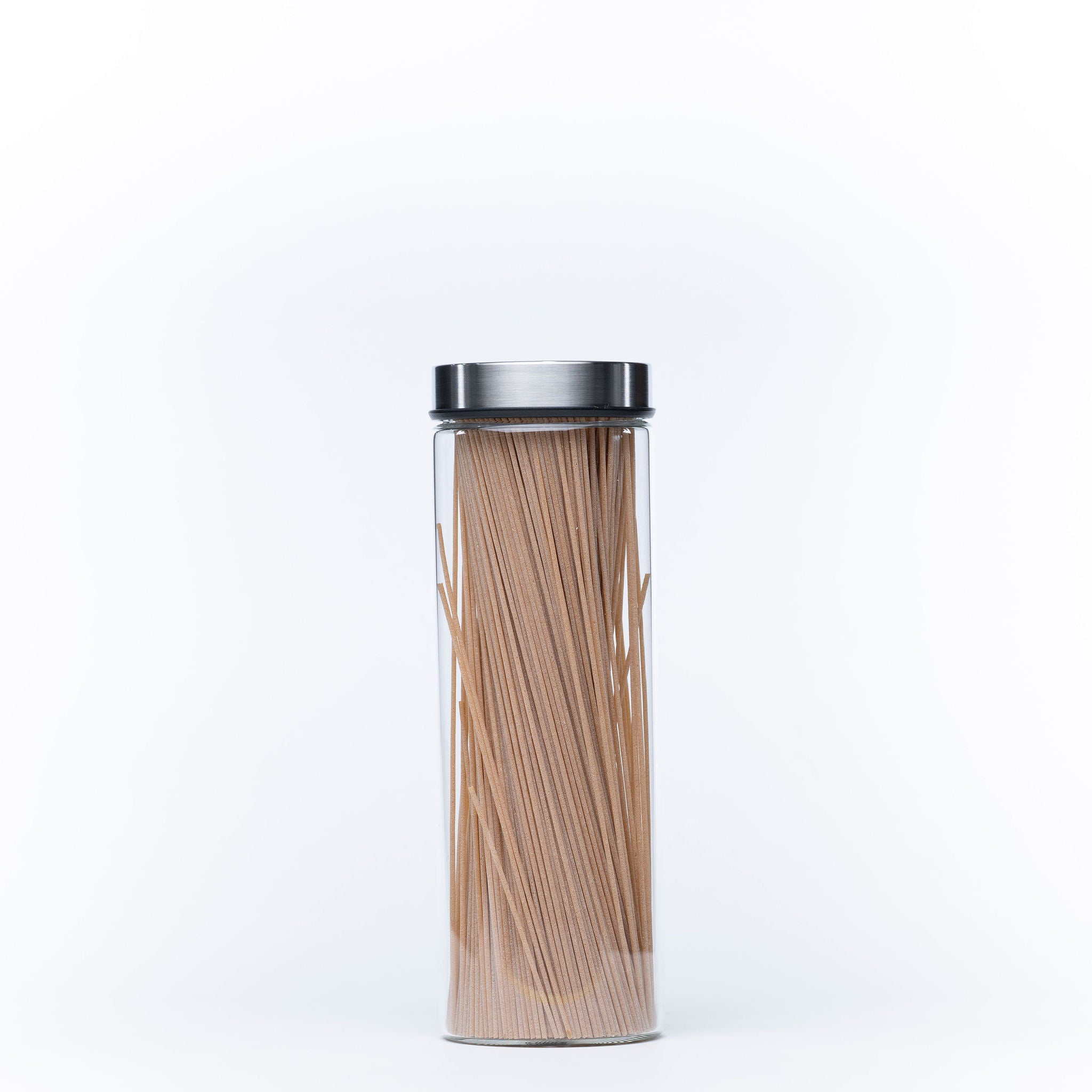 Glass Storage Jar – 1300ml with Clear Stainless Lid